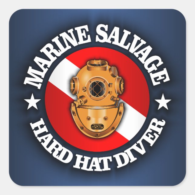Sticker Carré Sauvegarde maritime (Devant)