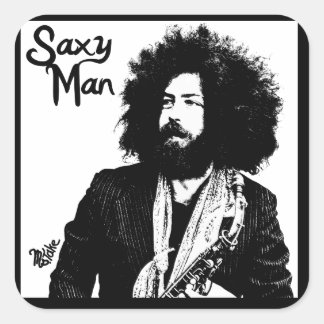 Sticker Carré Saxy Man par Graffiti Artist Ms.Take