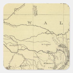 Sticker Carré SE Australie