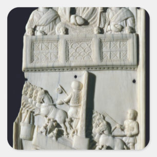 Sticker Carré Section d'un diptyque