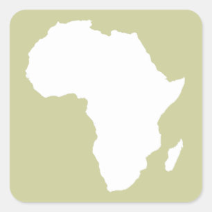 Sticker Carré Serengeti Afrique audacieuse