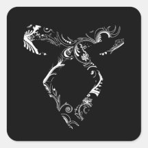 Shadowhunters rune floral blanc