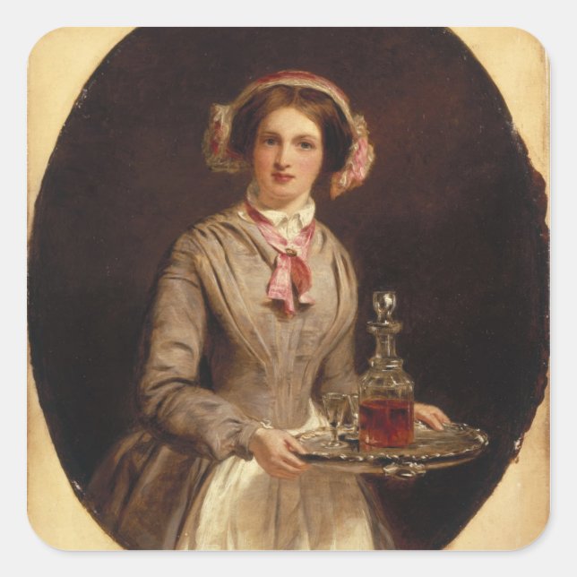 Sticker Carré 'Sherry Sir ?', 1853 (Devant)