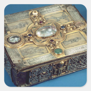 Sticker Carré Shrine of the Stowe Missal, from Lorrha, comté de 