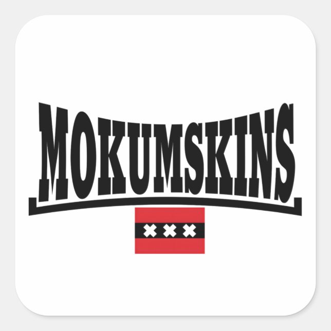 Sticker Carré Sickers de Mokumskinka (Devant)