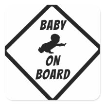 SIGNE BÉBÉ À BORD