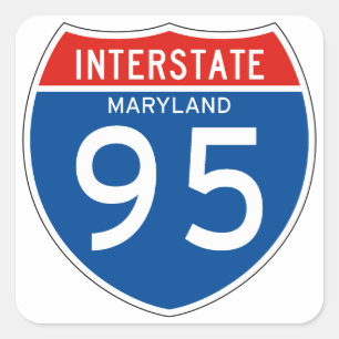 Sticker Carré SIGNE INTERÉTAIRE 95 - Maryland