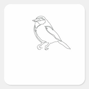 Sticker Carré Single Art