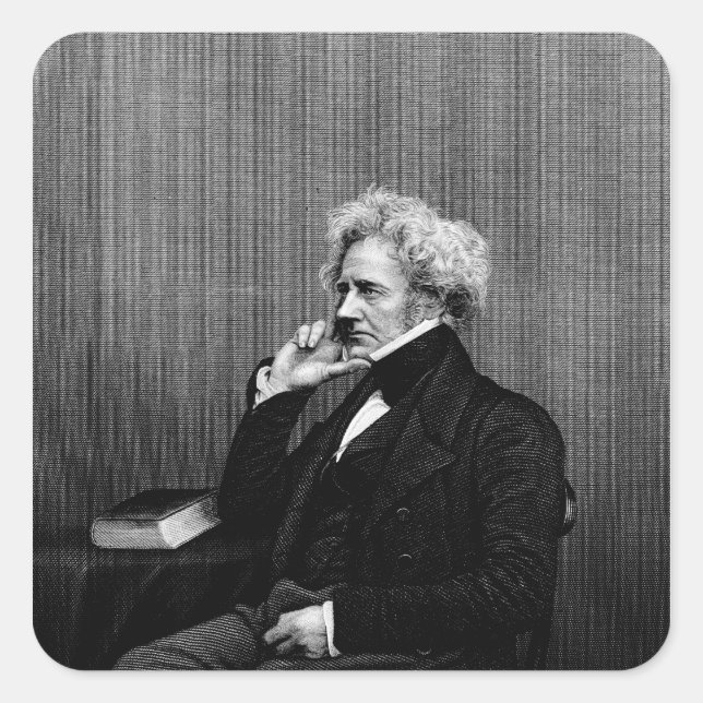 Sticker Carré Sir John F.W. Herschel (Devant)