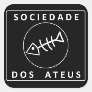 Sticker Carré Société des Athées