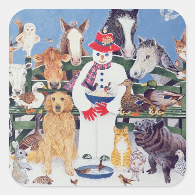 Sticker Carré Soins (Devant)