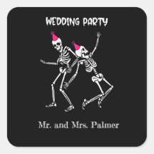 Soirée de mariage de Witchy Goth Halloween