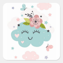 Sois le soleil ! Nuage. Fleurs.