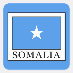 Sticker Carré Somalie