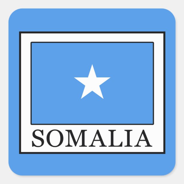 Sticker Carré Somalie (Devant)