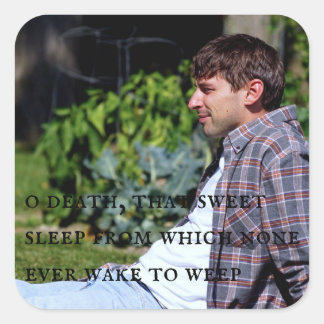 Sticker Carré sommeil doux