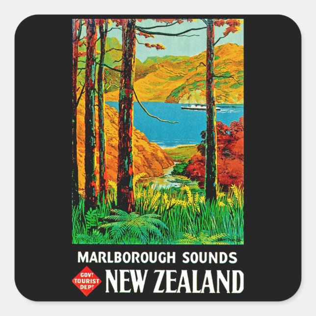 Sticker Carré Sons de Marlborough (Devant)
