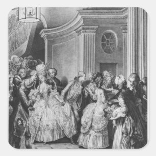 Sticker Carré Sortir de l'Opéra