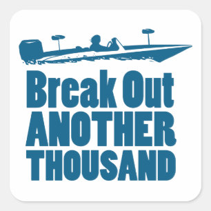 Sticker Carré Sortir Mille Autres