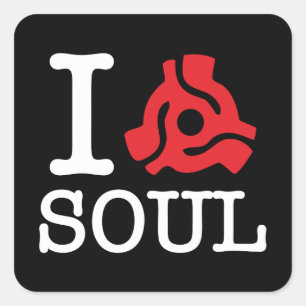 Sticker Carré Soul adaptateur I 45