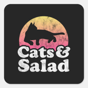 Sticker Carré Spaghetti de chat 54