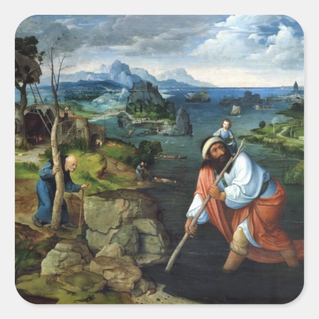 Sticker Carré St. Christopher (Devant)