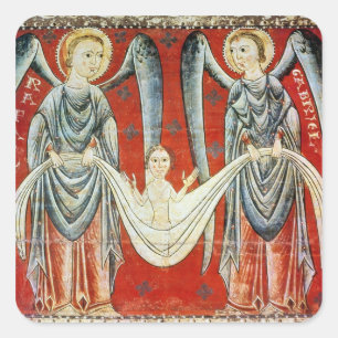 Sticker Carré St. Gabriel et St. Raphael, c.1200