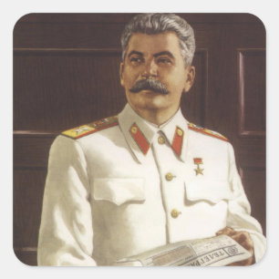 Sticker Carré Stalin
