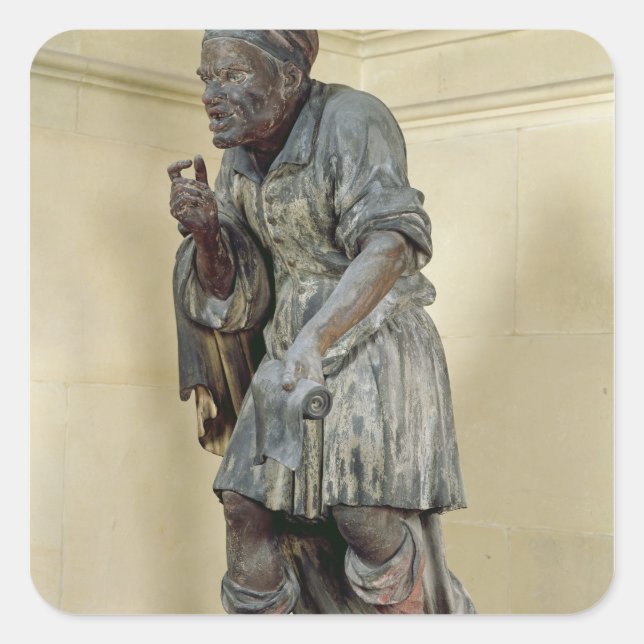 Sticker Carré Statue de l'Esope (Devant)