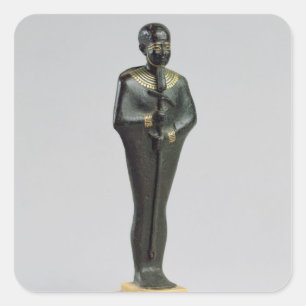 Sticker Carré Statuette du dieu Ptah