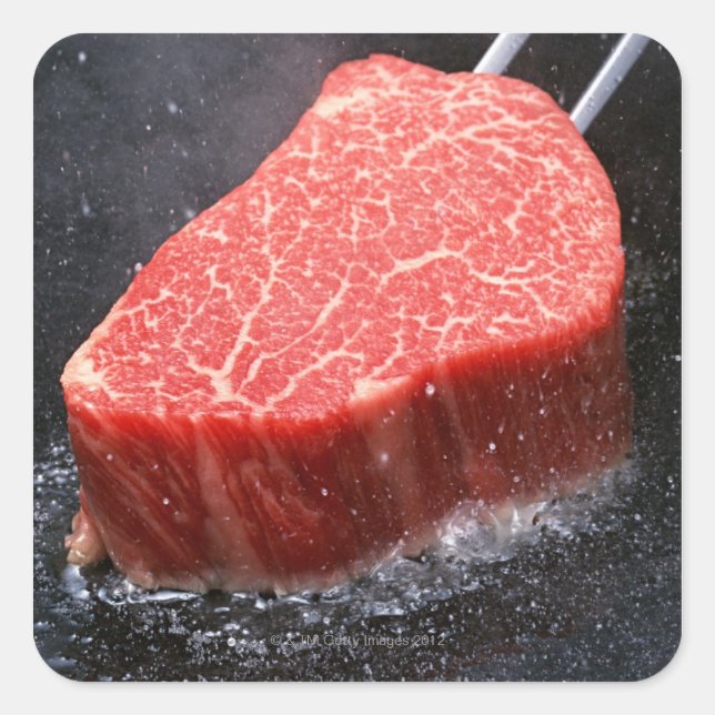 Sticker Carré Steak (Devant)