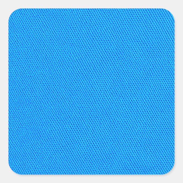 Sticker Carré Sticker, arrière - plan bleu (Devant)