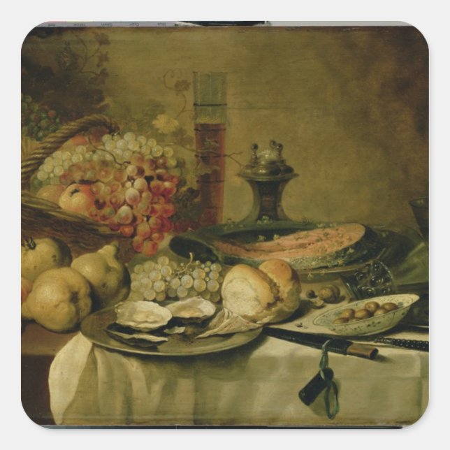 Sticker Carré Still Life 2 (Devant)