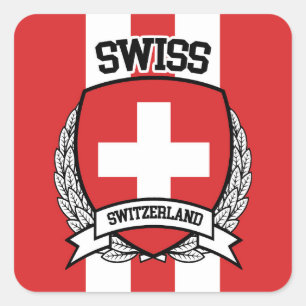 Sticker Carré Suisse