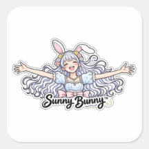 Sunny Bunny™ | Personnage Original de Fille Lapin