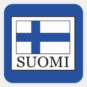 Sticker Carré Suomi