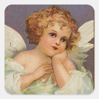 Sticker Carré Sweet Angel