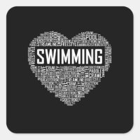 Swimming Heart Coach Swimmer Venin Swim Lover Toxi