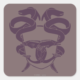 Sticker Carré Symbole du Maître de Laketown