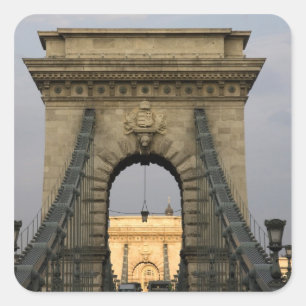 Sticker Carré Szechenyi lanchid Szechenyi Chain Bridge),