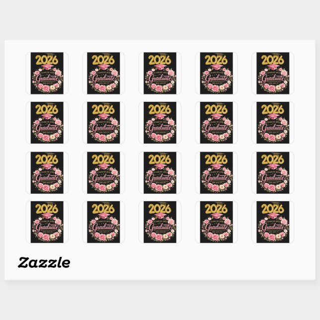 Sticker Carré T-Shirt (Feuille)