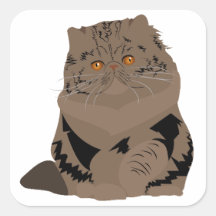 tablette brune chat perse