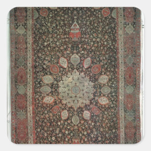 Sticker Carré Tapis d'Ardabil fait pour la mosquée chez Ardabil