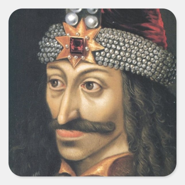 Sticker Carré Tepes Vlad [Count Dracula] (Devant)