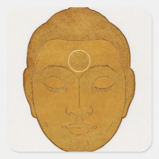 Sticker Carré Tête de Bouddha (1943)