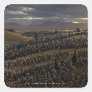 Sticker Carré The Battle of the Pelennor Fields