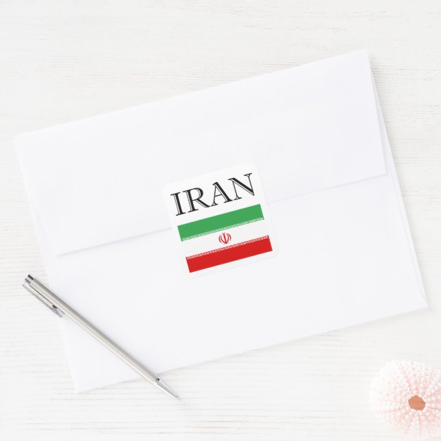 Sticker Carré The Last Kingdom: Iran (Enveloppe)