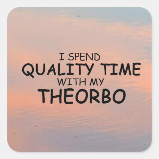 Sticker Carré Theorbo Time Quality