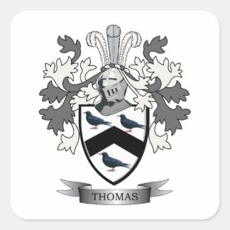 Sticker Carré Thomas Family Crest