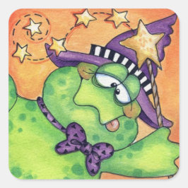 Sticker Carré Toad Magic